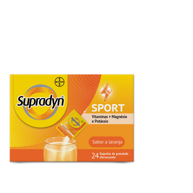Supradyn Sport Magnésio + Potássio 24 saquetas