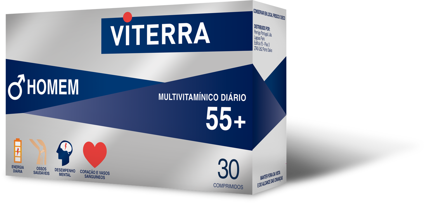 Viterra Platinum 55+ Homem 30 Comp.