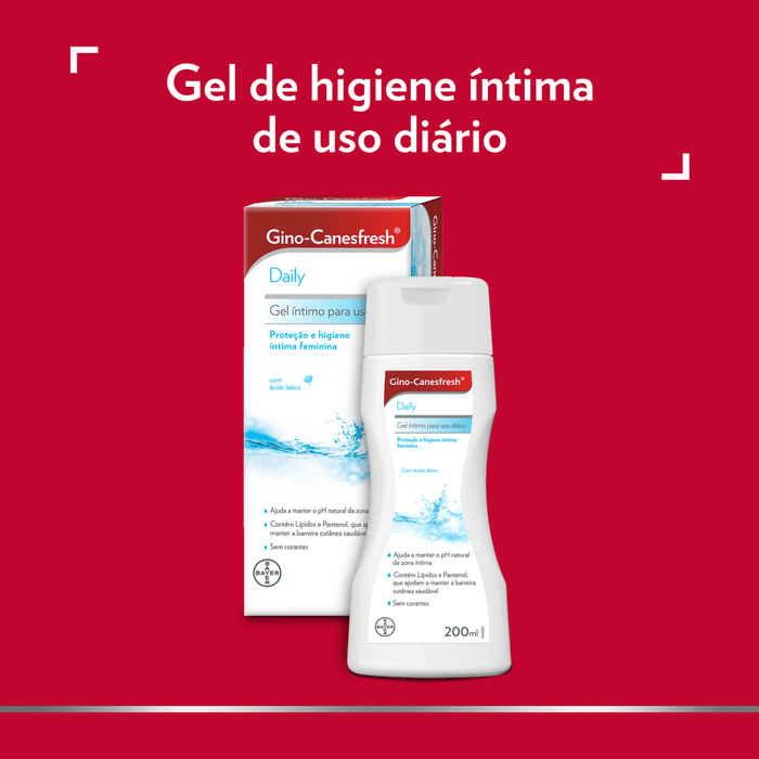 Gino-Canesfresh Daily Gel Higiene Íntima 200ml