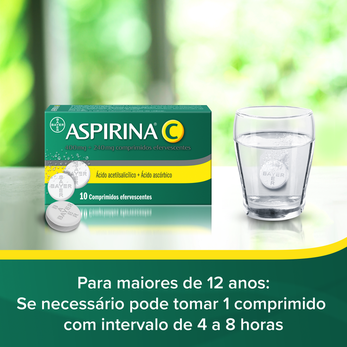 Aspirina® C 10 comp. efervescentes