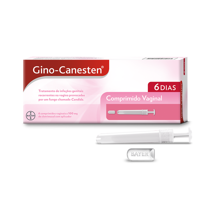Gino-Canesten 100mg 6 comp. vaginais