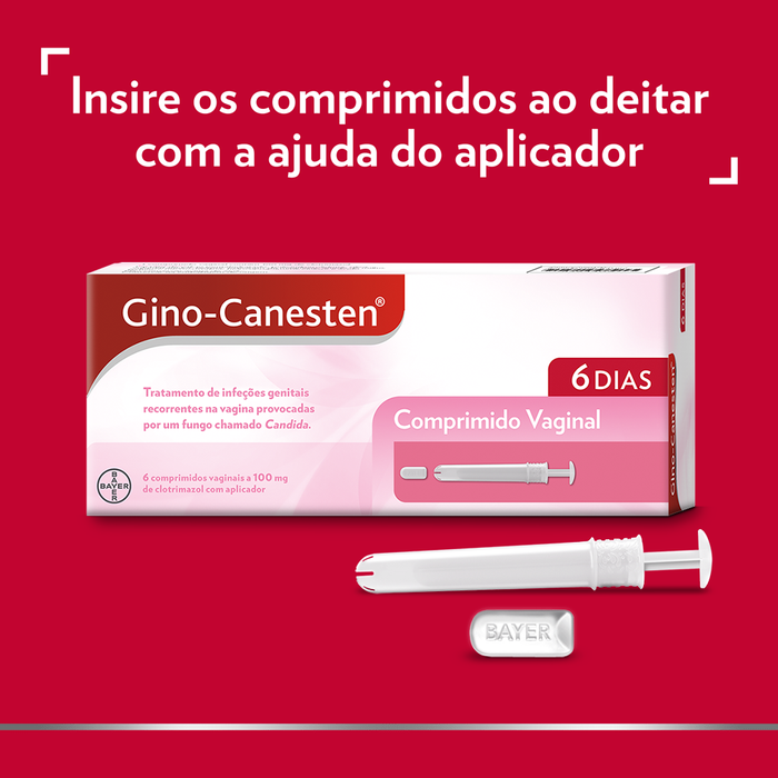 Gino-Canesten 100mg 6 comp. vaginais