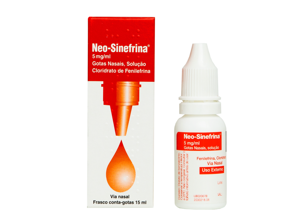 Neo-Sinefrina 5 mg/ml Gotas Nasais 15 ml