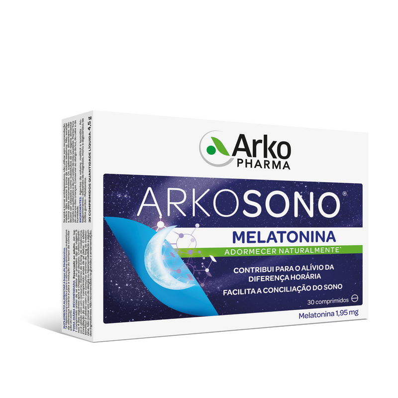 Arkopharma Arkosono Melatonin 1.95 mg 30 tablets.