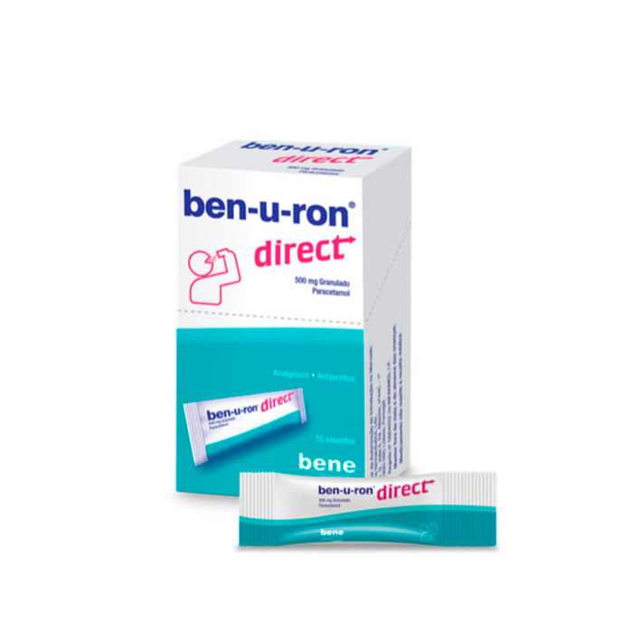 Ben-u-ron Direct 500 mg 10 Saquetas