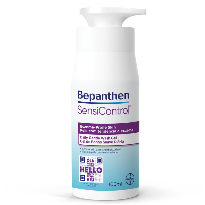 Bepanthen SensiControl® Gel de Banho Suave Diário 400 ml