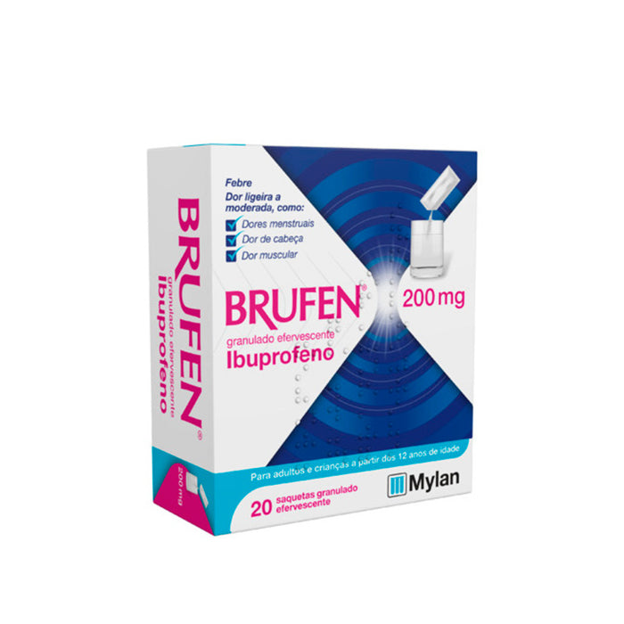 Brufen 200 mg 20 Saquetas Granulado Efervescente
