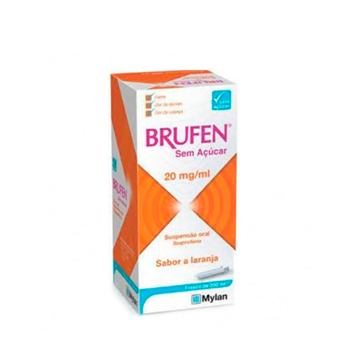 Brufen Sem Açúcar 20 mg/ml 200 ml Xarope