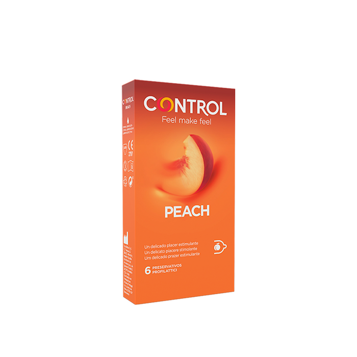Control Peach Preservativos 6 un