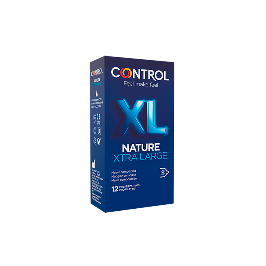 Control Originals Nature Xtra Large Preservativos XL 12 un | Farmácia 24