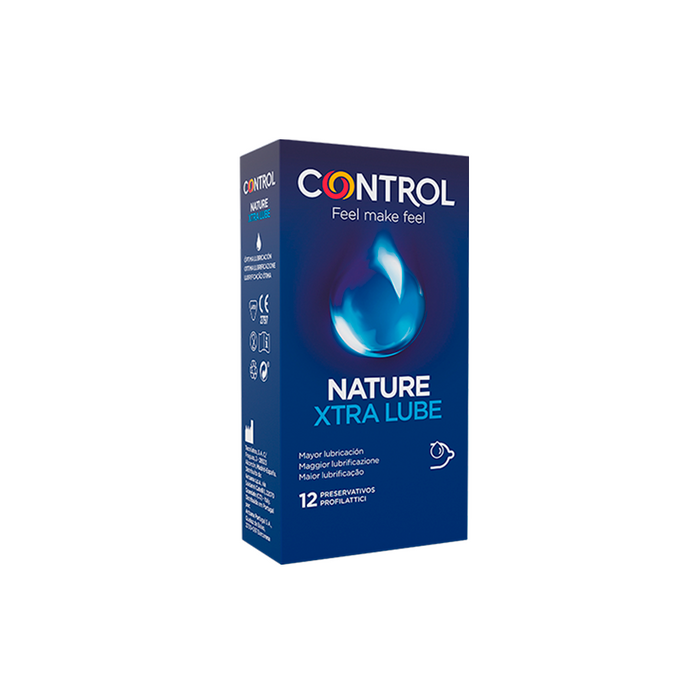 Control Nature Xtra Lube Preservativos 12 un