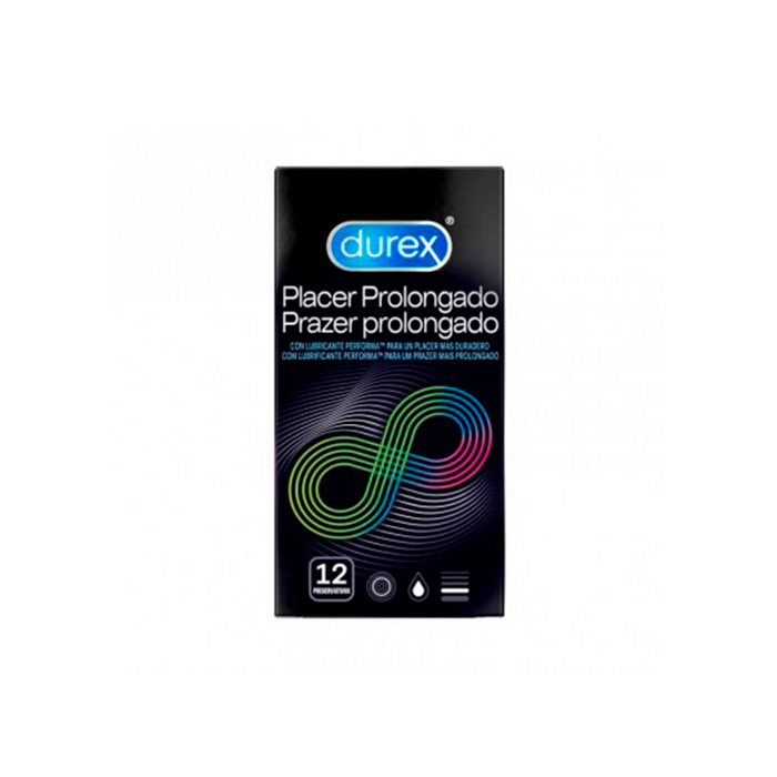 Durex Prazer Prolongado Preservativos 12 un