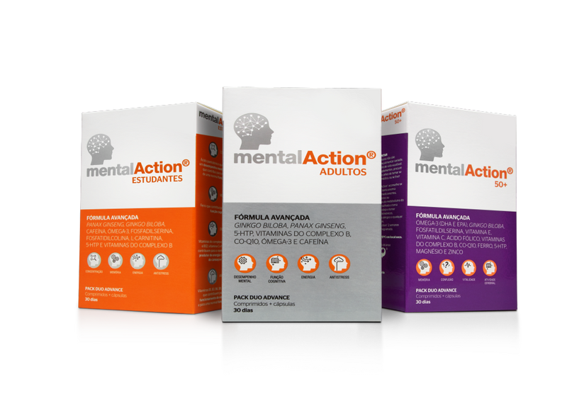 Mentalaction Adults 30 comp + 30 capsules 