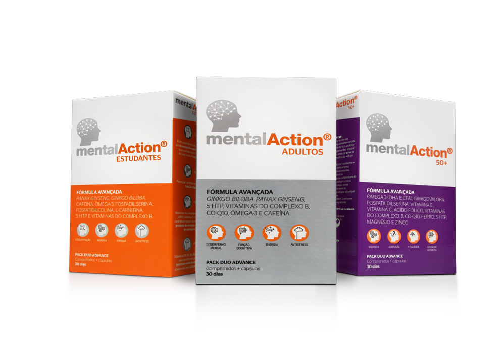 Mentalaction Adultos 30 comp + 30 cáps