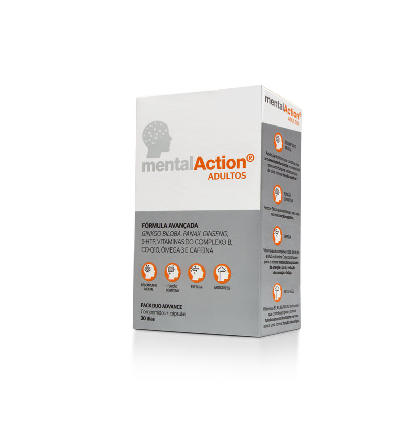 Mentalaction Adults 30 comp + 30 capsules 