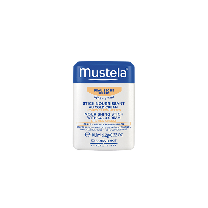 Mustela Hydra-Stick com Cold Cream Nutri-Protetor Pele Seca 10ml