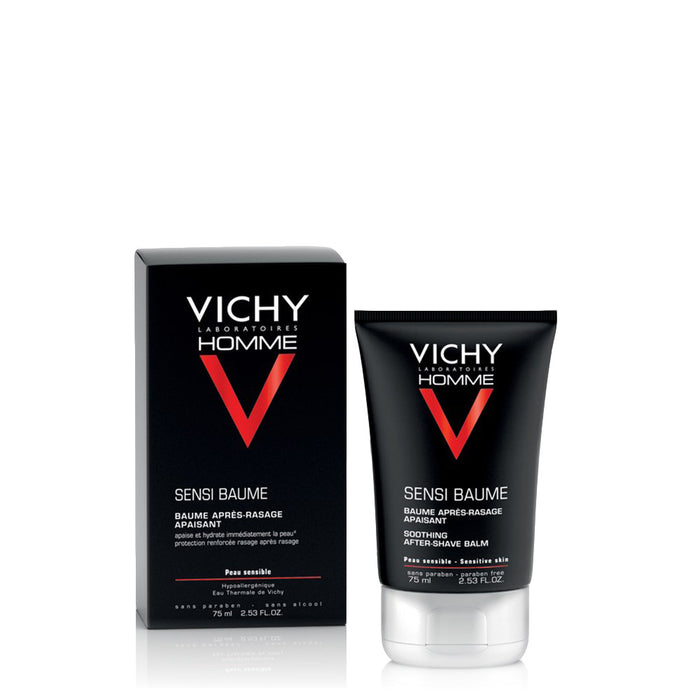 Vichy Homme Sensi-Baume CA Bálsamo Aftershave Tónico 75 ml