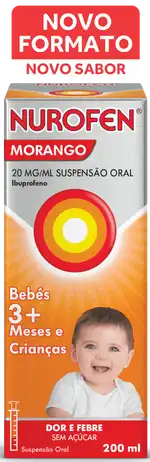 Nurofen Suspensão Oral Morango 20mg/ml 200ml