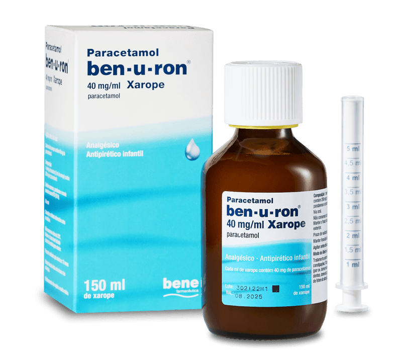 Ben-u-ron 40mg/ml Xarope 150ml