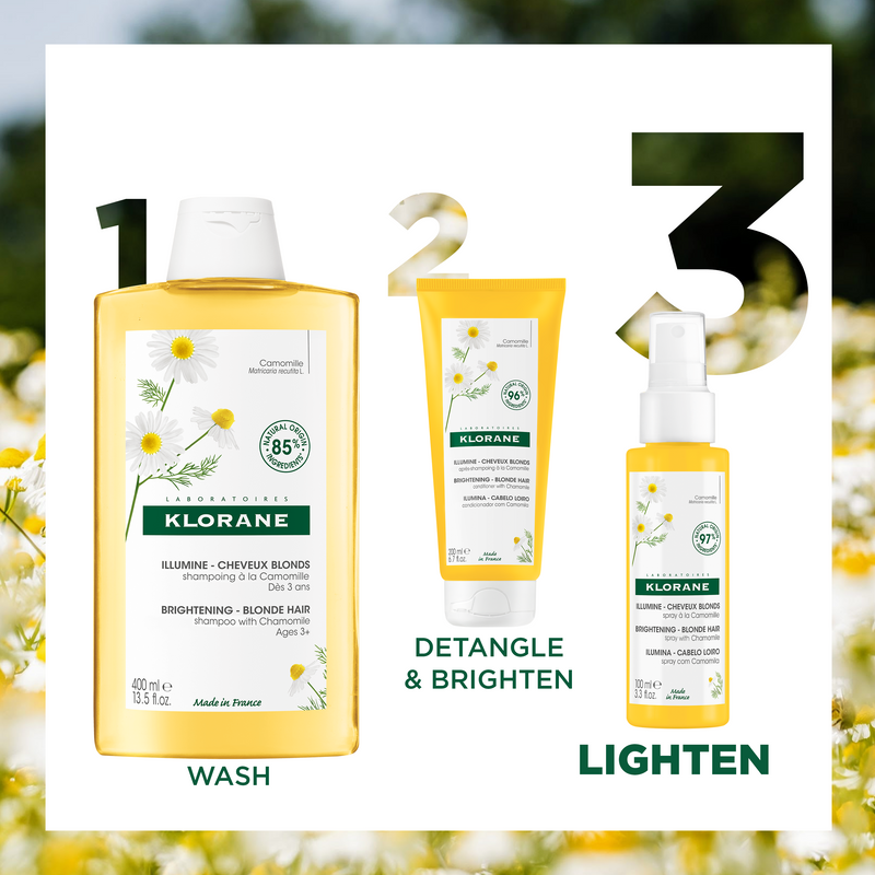 Klorane Camomila Spray Cuidado Aclarador c/Mel 125ml