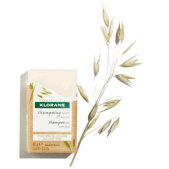 Champú sólido de avena orgánica Klorane 80 g